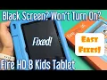 Fire 8 Kids Tablet Black Screen Won t Turn On Easy Fixes