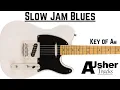 Lagu A minor Slow Blues Backing Track | Guitar Backing Track