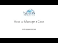 Interfolio How to Manage A Case