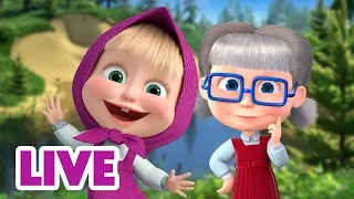 🔴 LIVE! Maşa İle Koca Ayı 🏄‍♂️ Dalgaları Yakalamak 🌊☀️ Masha and the Bear