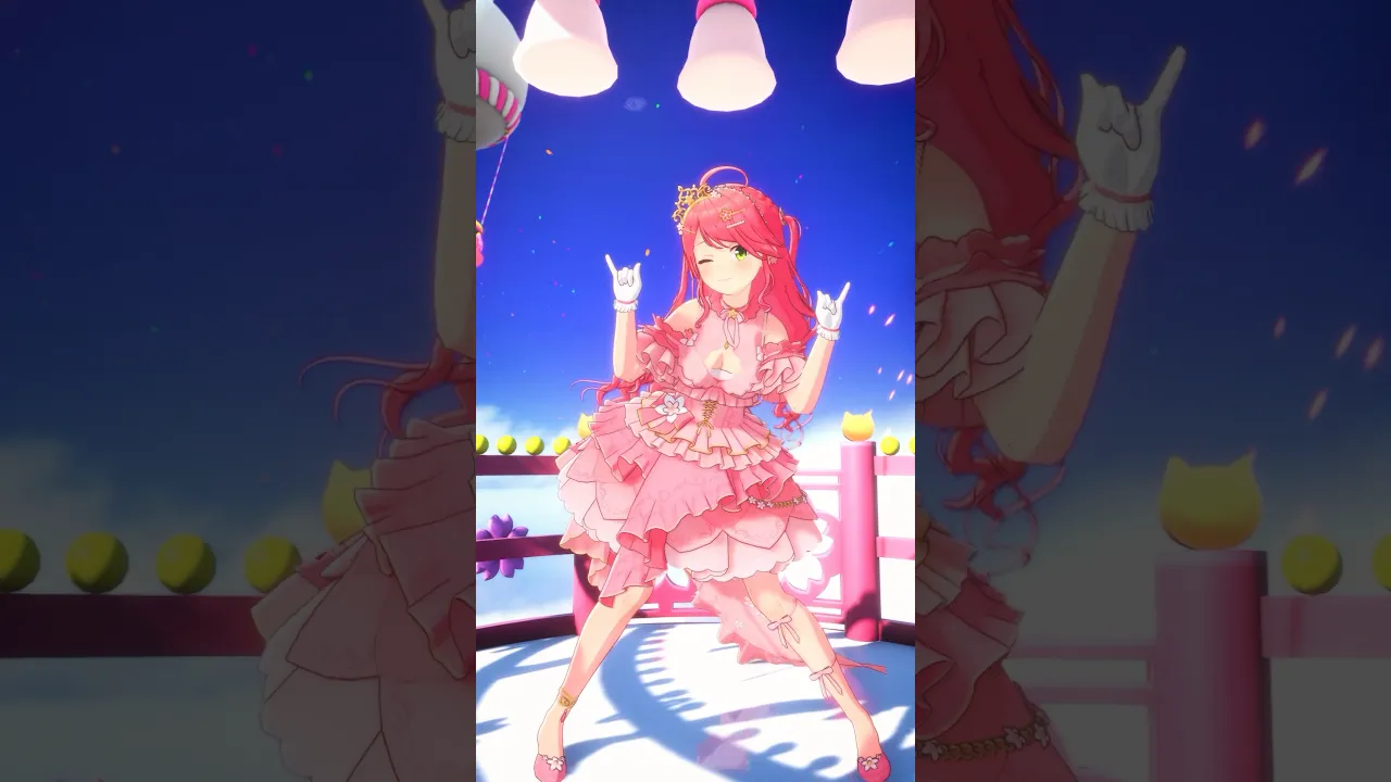 ソロライブドレス衣装控えめにいって神でしょ❔???うしろにミオスバ…#1135 #short