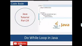Do While Loops In Java Difference Between While and Do While Java Tutorials Code Bode