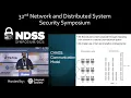 NDSS 2025 - CHAOS Exploiting Station Time Synchronization in 802 11 Networks