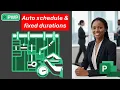 MS Project Auto-scheduling and Fixed duration
