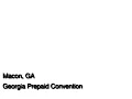 Earl H - AA Georgia Pre-Paid Convention 2017 Macon GA