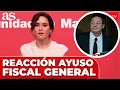 La REACCIÓN de AYUSO a la SENTENCIA del FISCAL GENERAL del ESTADO | DISCURSO COMPLETO