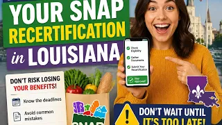 How to complete your SNAP recertification in Louisiana