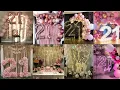 Beautiful and Latest 21st Birt ay Decoration Birt ay decoration ideas