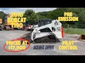 PRE-EMISSION 2010 Bobcat T190 with pilot control keyless start and hydraulic quick attach