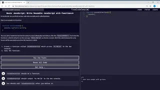 Basic JavaScript Write Reusable JavaScript with Functions freeCodeCamp