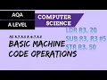 AQA A Level Basic machine code operations