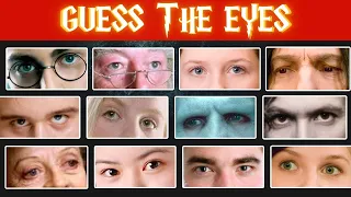 Can You Identify HARRY POTTER Characters Just by Their Eyes Ultimate Harry Potter Quiz