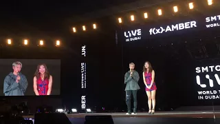 f x amber borders f x luna free somebody their speech smtwon in dubai loud fan chant