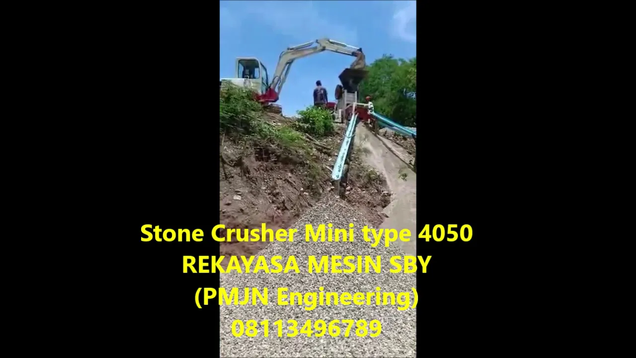 Mesin Pemecah Batu di Makassar Harga Mesin Crusher Batu
