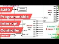 8259 Programmable Interrupt Controller PIC Master Slave Microprocessor Mumbai University