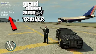GTA 4 Trainer Mod Menu Simple Native Trainer For GTA IV PC Cheat Codes Customization Guide 