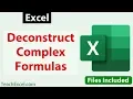Deconstruct Complex Formulas in Excel