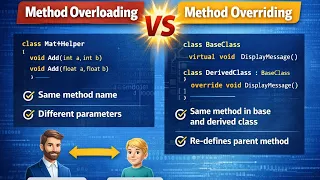 Method Overloading vs Method Overriding C Interview Questions Explained