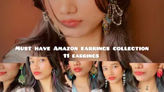 Must have Amazon Earrings Haul Indian Western Casual Earrings Haul