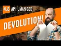 Defining DEVOLUTIONARY Factors AP Human Geography Review Unit 4 Topic 8