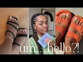 I TRIED PRESS-ON TOENAILS AND WAS SHOOK BTARTBOX FROM AMAZON