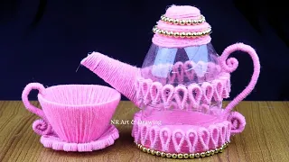 I Turned a Plastic Bottle Into This Amazing Teapot! DIY Home Decor