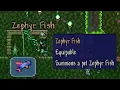 Zephyr Fish is a rare fishing item that you can get today but only if you are the luckiest of fisher