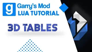 14 Garry s Mod Lua Tutorial - 3D Tables