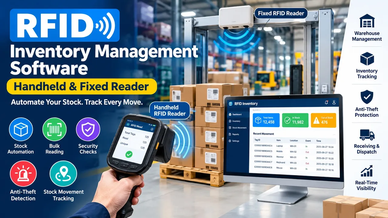 RFID Stock Management System | Bulk Reading, Tracking & Anti-Theft Automation