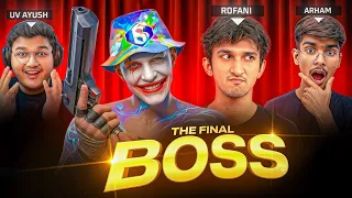 WHO IS THE FINAL BOSS OF FREE FIRE 🔥 MATCHMAKING WITH PURNIMA 😍