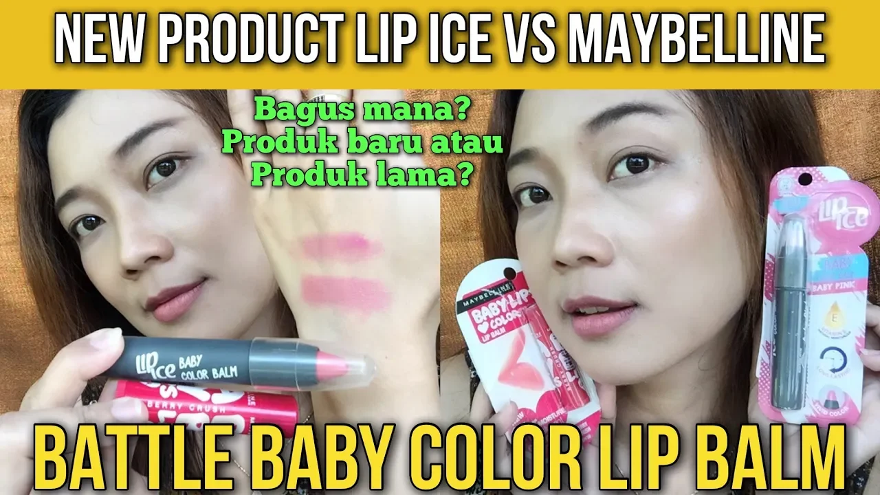 Review 3 MERK lip balm wardah, lip ice, maybelline JUJUR BANGET!