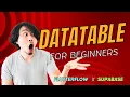 Complete Beginners Guide to Implementing DataTable Widget with Flutterflow and Supabase