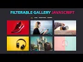 filterable Image gallery Responsive using Html Css Javascript