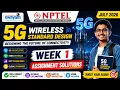 5G Wireless Standard Design Week 1 Assignment Answers 2026 NPTEL July 2026 100 Correct