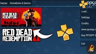 Play Red Dead Redemption 2 On PPSSPP Playing Red dead redemption 2 in ppsspp gameplay test