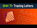 How to make Tracing Letters Worksheets in Affinity Publisher