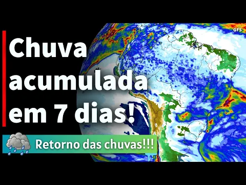 Download MP3 PREVISÃO DO ACUMULADO DE CHUVAS EM 7 DIAS – SINAIS DE INÍCIO DO CICLO DAS CHUVAS | 27/08/2023