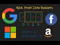Fruits Into Basket - Sliding Window