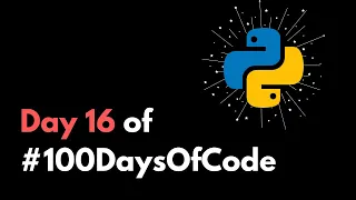 Coffee Maker Program Object Oriented Programming in Python Day 16 of