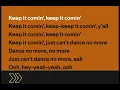 Sunday Scaries - Dance No More (feat. Kaleena Zanders) | Official Lyrics Video