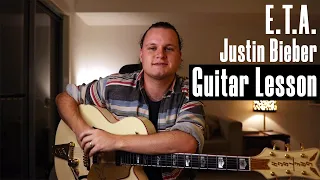 Download How To Play - E.T.A. - Justin Bieber - Guitar Lesson (Tutorial) MP3