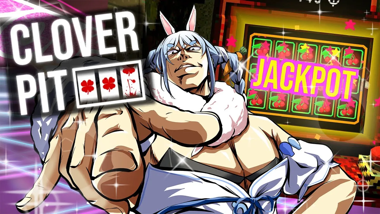 【CloverPit】命懸けのスロットで大儲けして生き残りたい！！！ぺこ！【ホロライブ/兎田ぺこら】