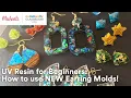 Online Class UV Resin for Beginners How to use NEW Earring Molds Michaels