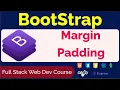 Bootstrap Tutorial for beginners Margin Padding In BootStrap MERN Stack Course