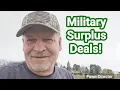 Great deals at military surplus stores for many areas of life Survival camping hiking diy 538