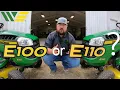 Should you buy John Deere E100 or E110 Differences and Similarities