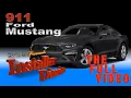 Ford Mustang 911 car stereo install re do