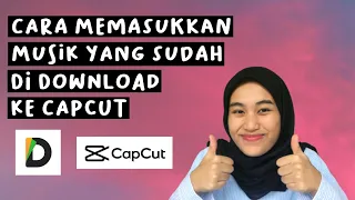 cara memasukkan musik yang sudah di download ke capcut