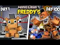 Download Lagu I Survived 100 Days as FREDDY FAZBEAR in Minecraft