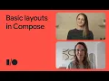 Basic layouts in Compose